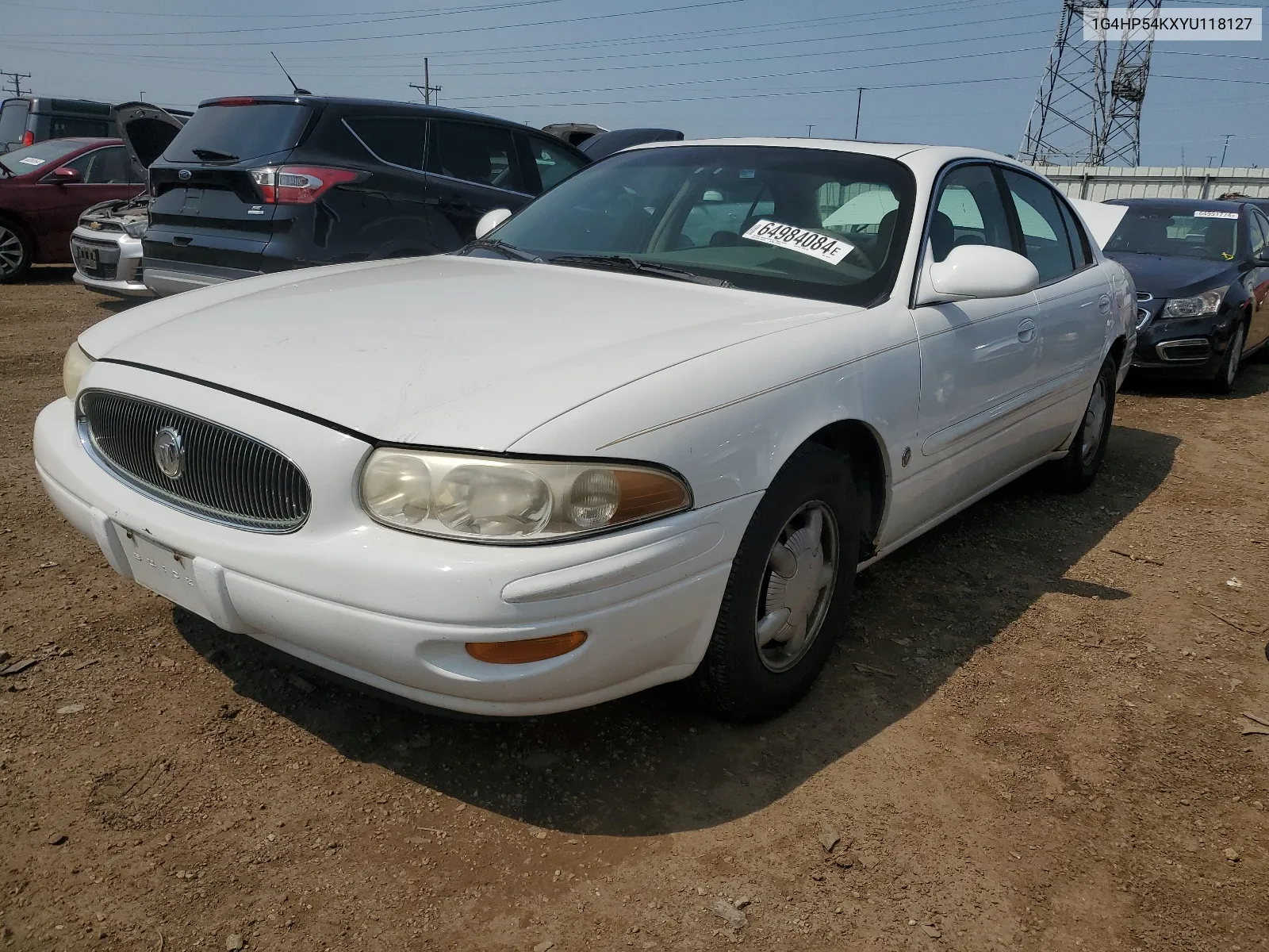 2000 Buick Lesabre Custom VIN: 1G4HP54KXYU118127 Lot: 64984084