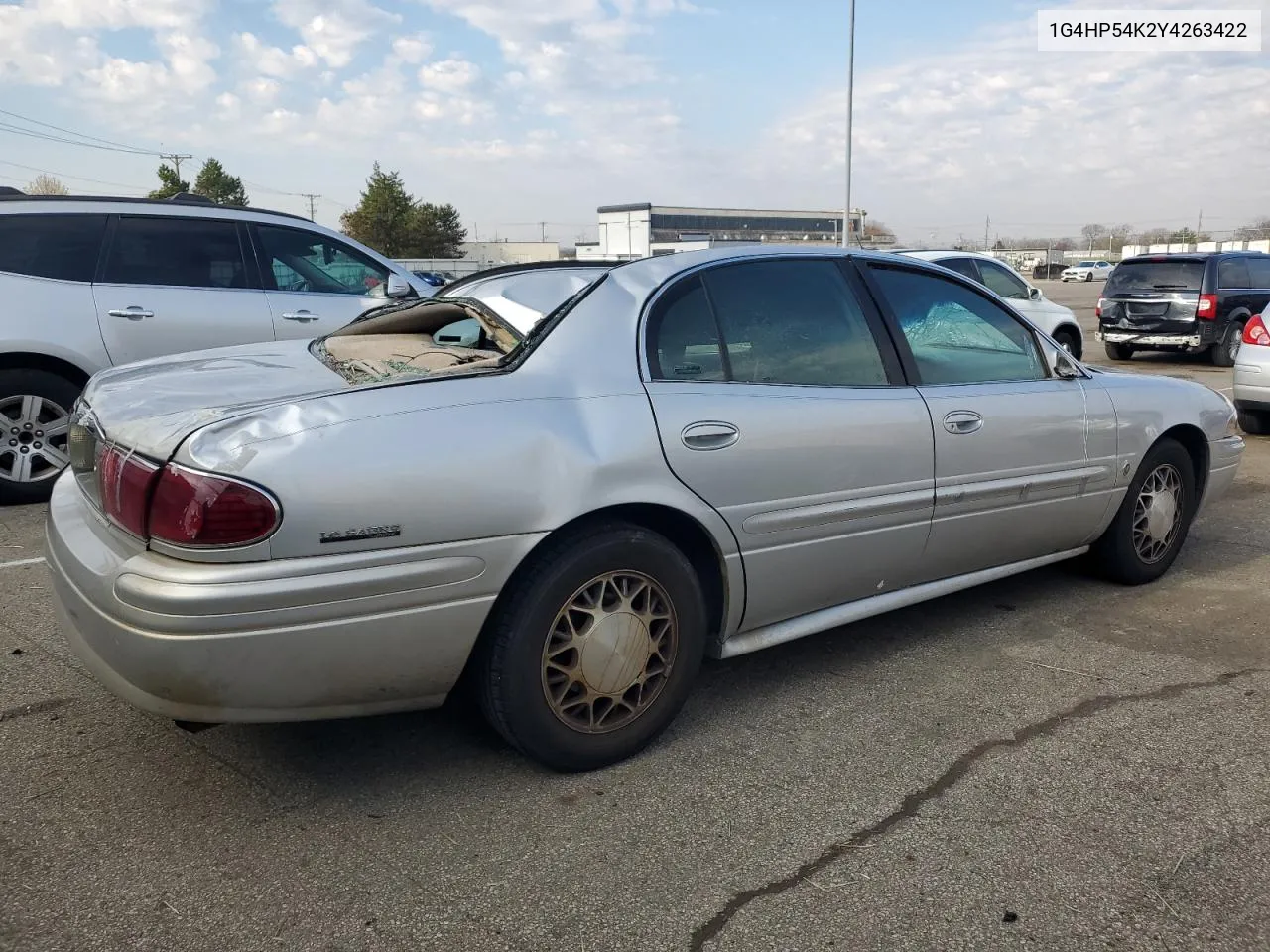 1G4HP54K2Y4263422 2000 Buick Lesabre Custom