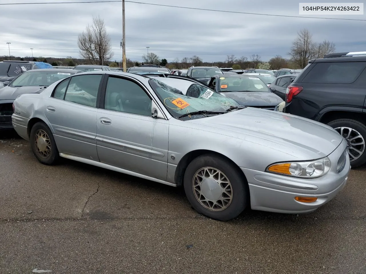 1G4HP54K2Y4263422 2000 Buick Lesabre Custom