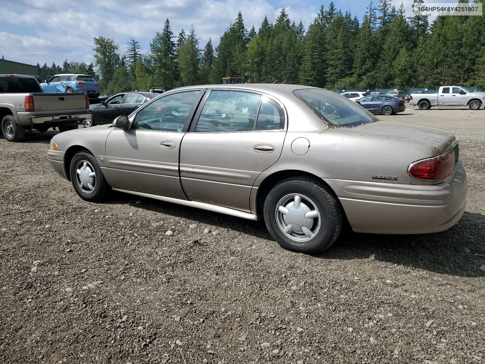 1G4HP54K6Y4251807 2000 Buick Lesabre Custom