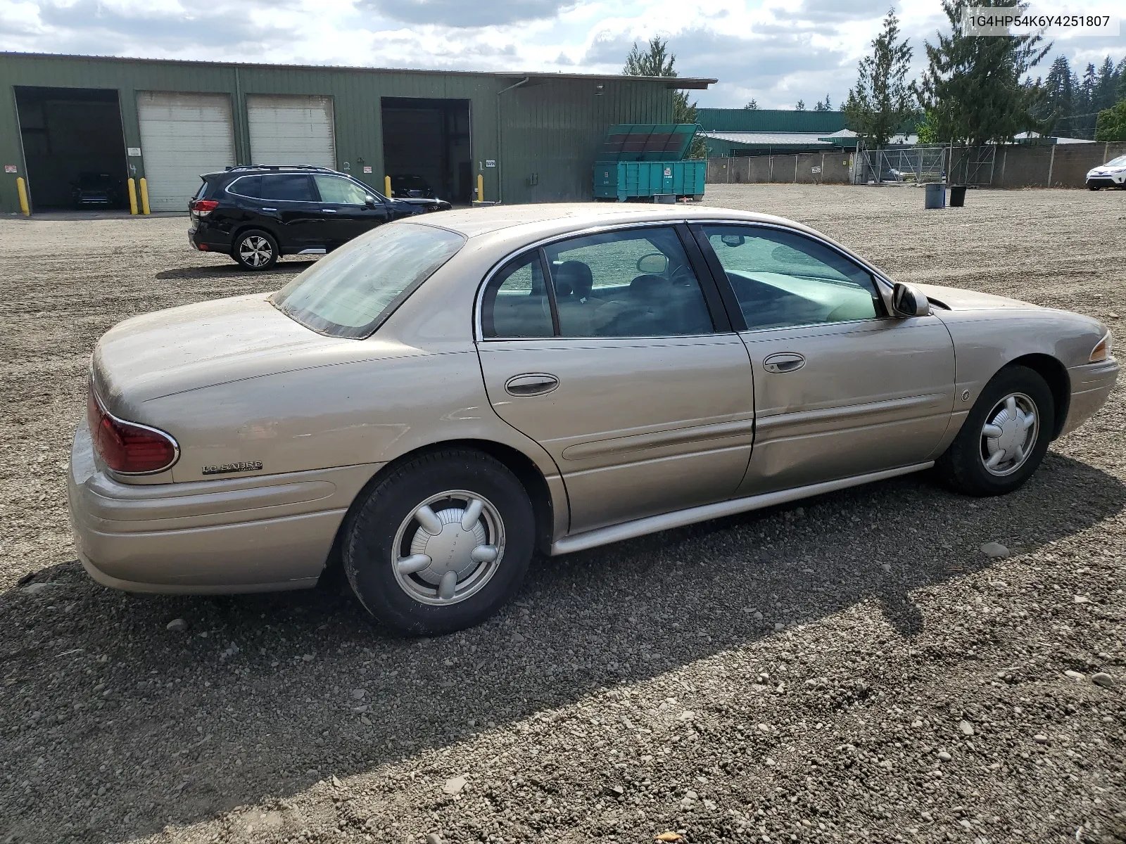 1G4HP54K6Y4251807 2000 Buick Lesabre Custom