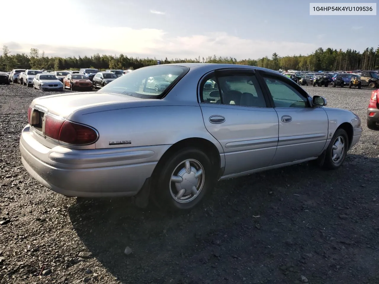 2000 Buick Lesabre Custom VIN: 1G4HP54K4YU109536 Lot: 70019784