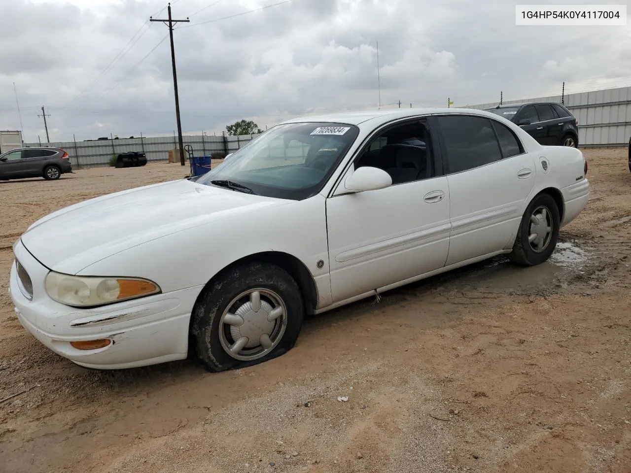 2000 Buick Lesabre Custom VIN: 1G4HP54K0Y4117004 Lot: 70269834