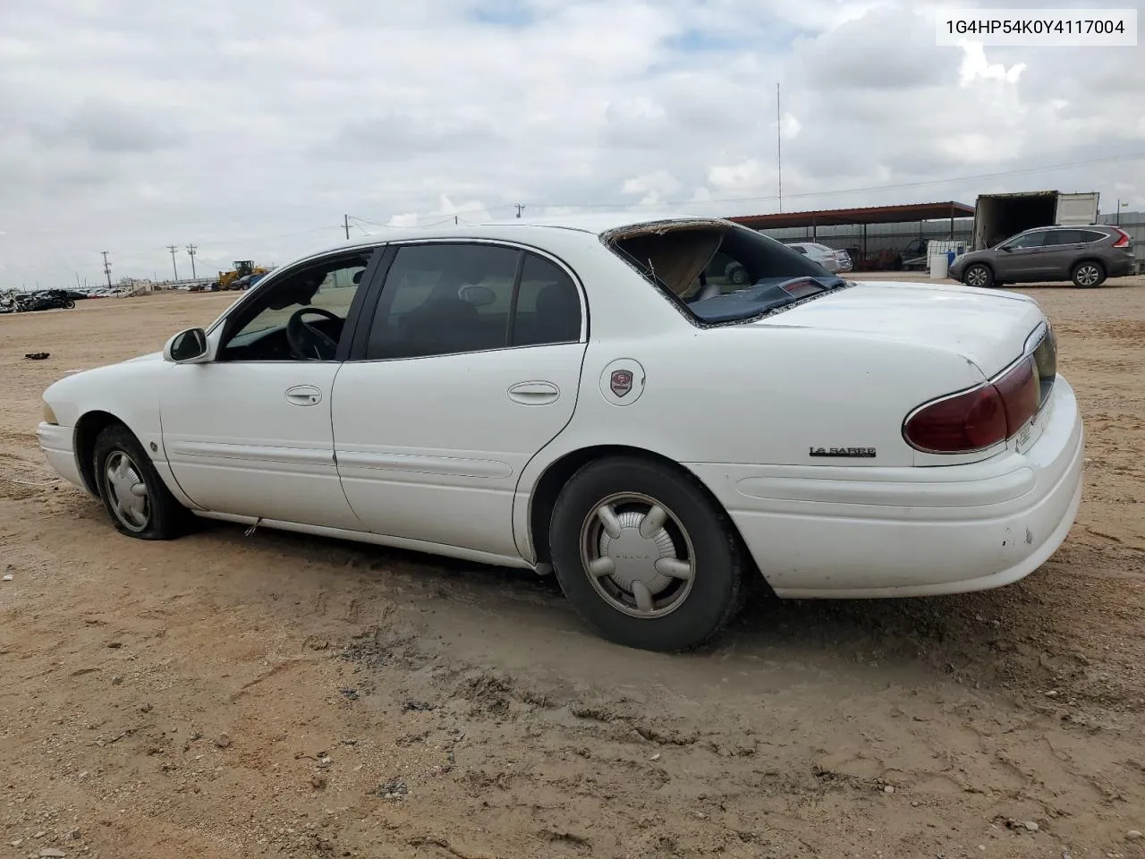 2000 Buick Lesabre Custom VIN: 1G4HP54K0Y4117004 Lot: 70269834