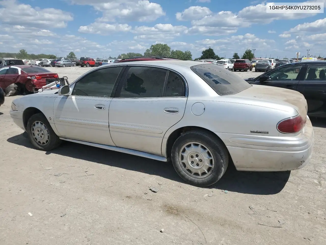 1G4HP54K0YU273205 2000 Buick Lesabre Custom