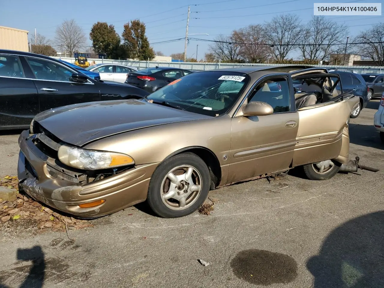 1G4HP54K1Y4100406 2000 Buick Lesabre Custom