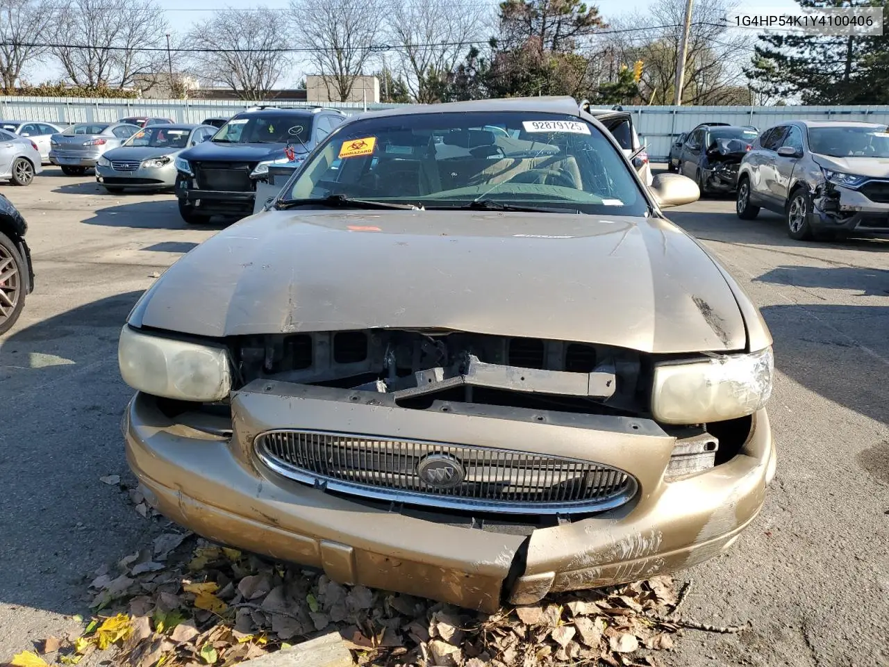 1G4HP54K1Y4100406 2000 Buick Lesabre Custom