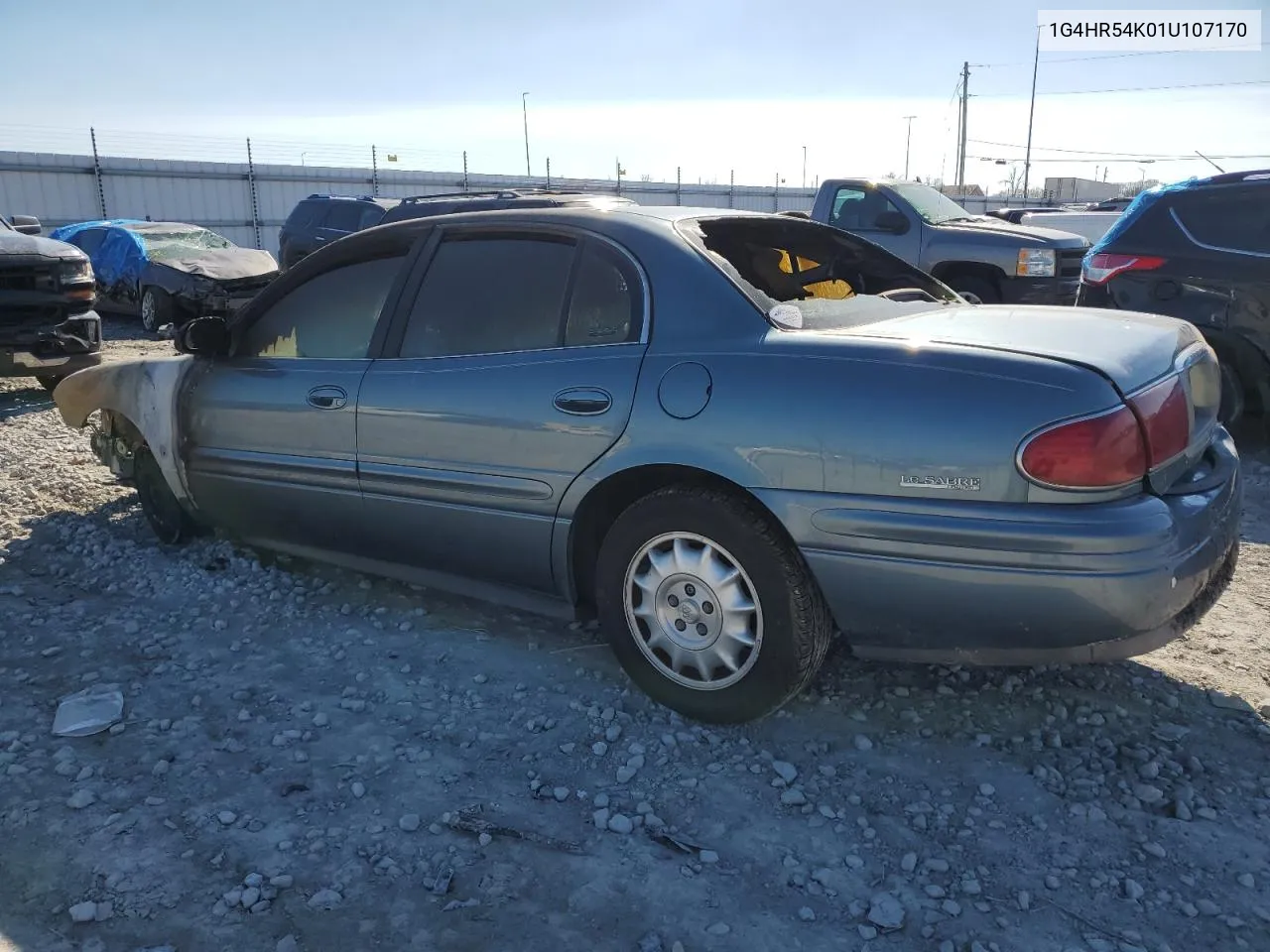 2001 Buick Lesabre Limited VIN: 1G4HR54K01U107170 Lot: 43112084