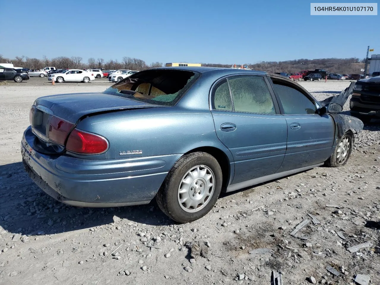 2001 Buick Lesabre Limited VIN: 1G4HR54K01U107170 Lot: 43112084