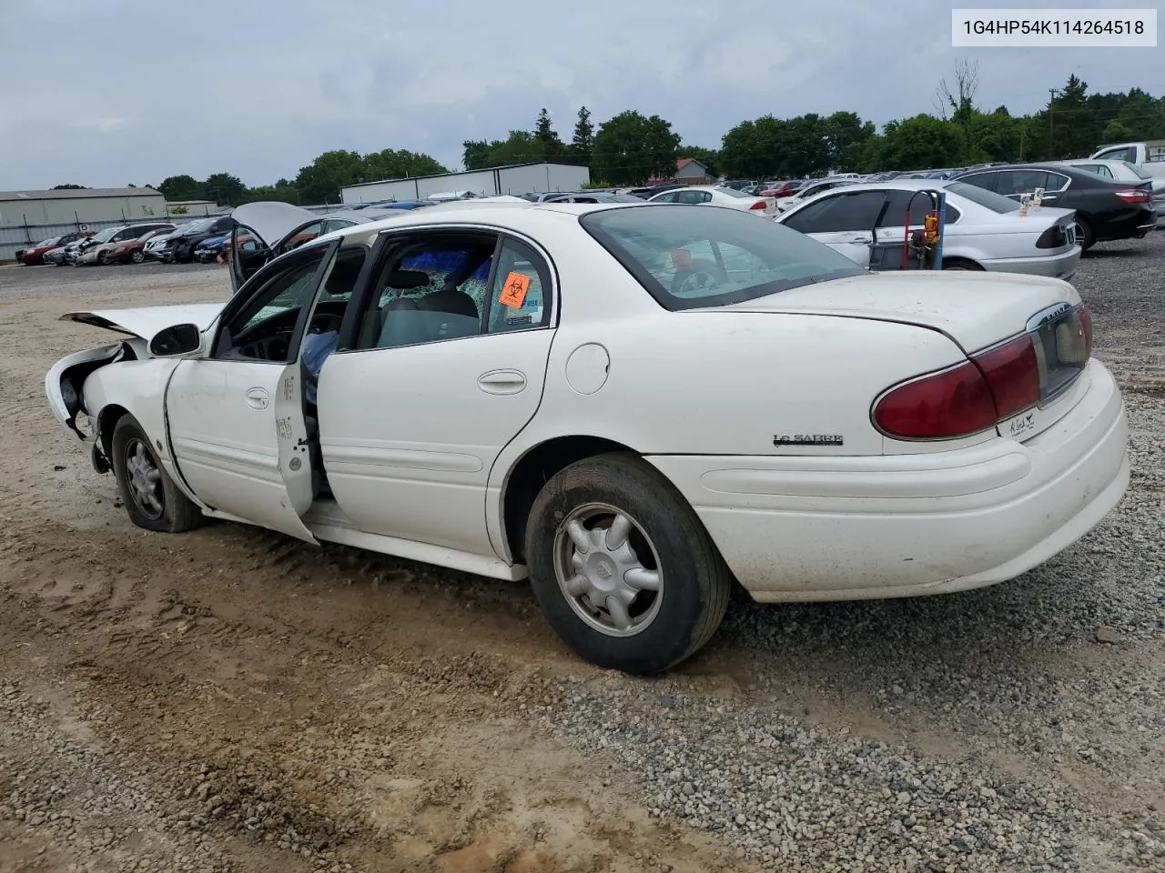 2001 Buick Lesabre Custom VIN: 1G4HP54K114264518 Lot: 55107864