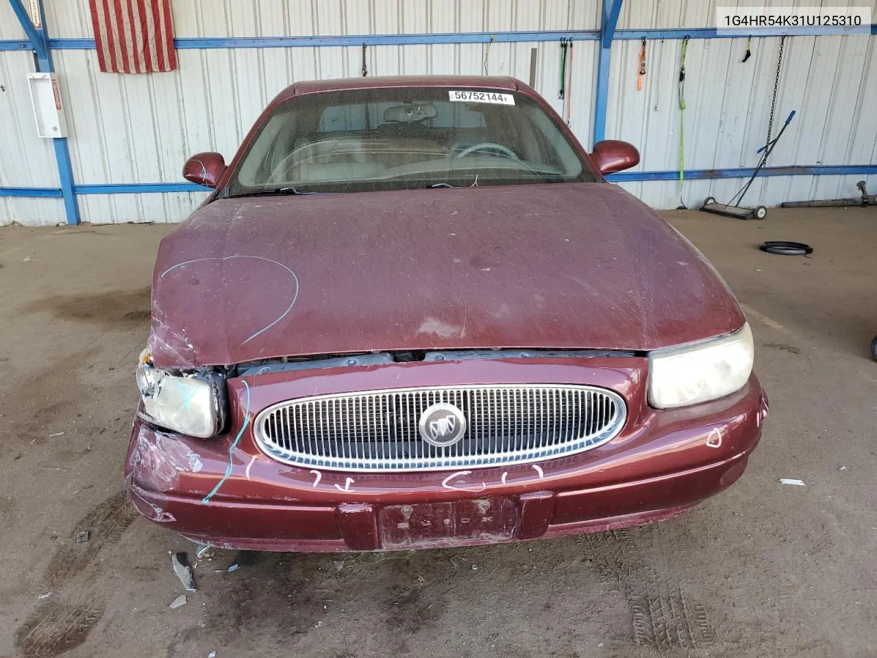 2001 Buick Lesabre Limited VIN: 1G4HR54K31U125310 Lot: 56752144