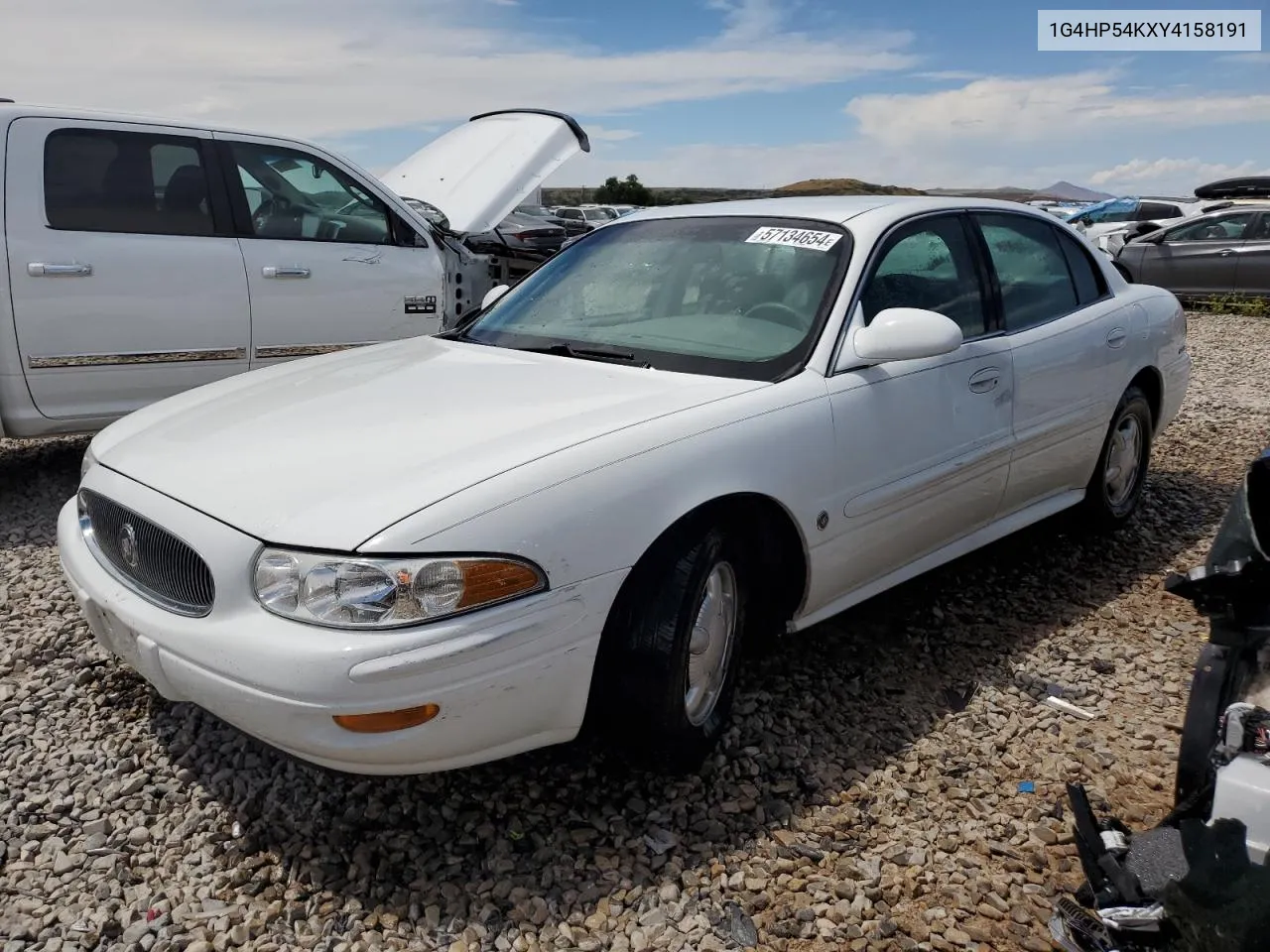 2001 Buick Lesabre Custom VIN: 1G4HP54KXY4158191 Lot: 57134654