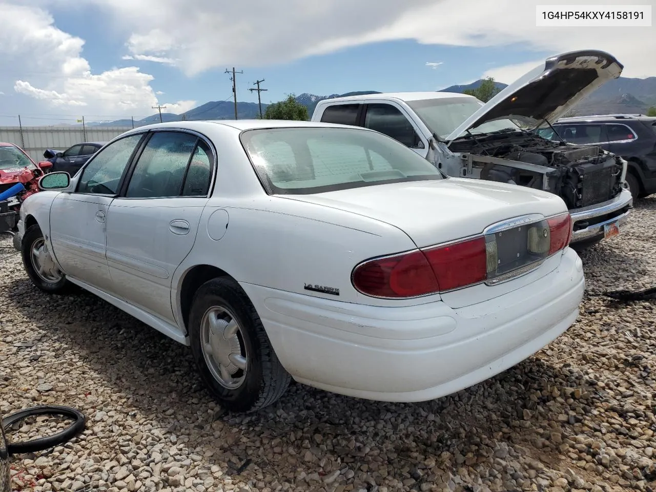 2001 Buick Lesabre Custom VIN: 1G4HP54KXY4158191 Lot: 57134654