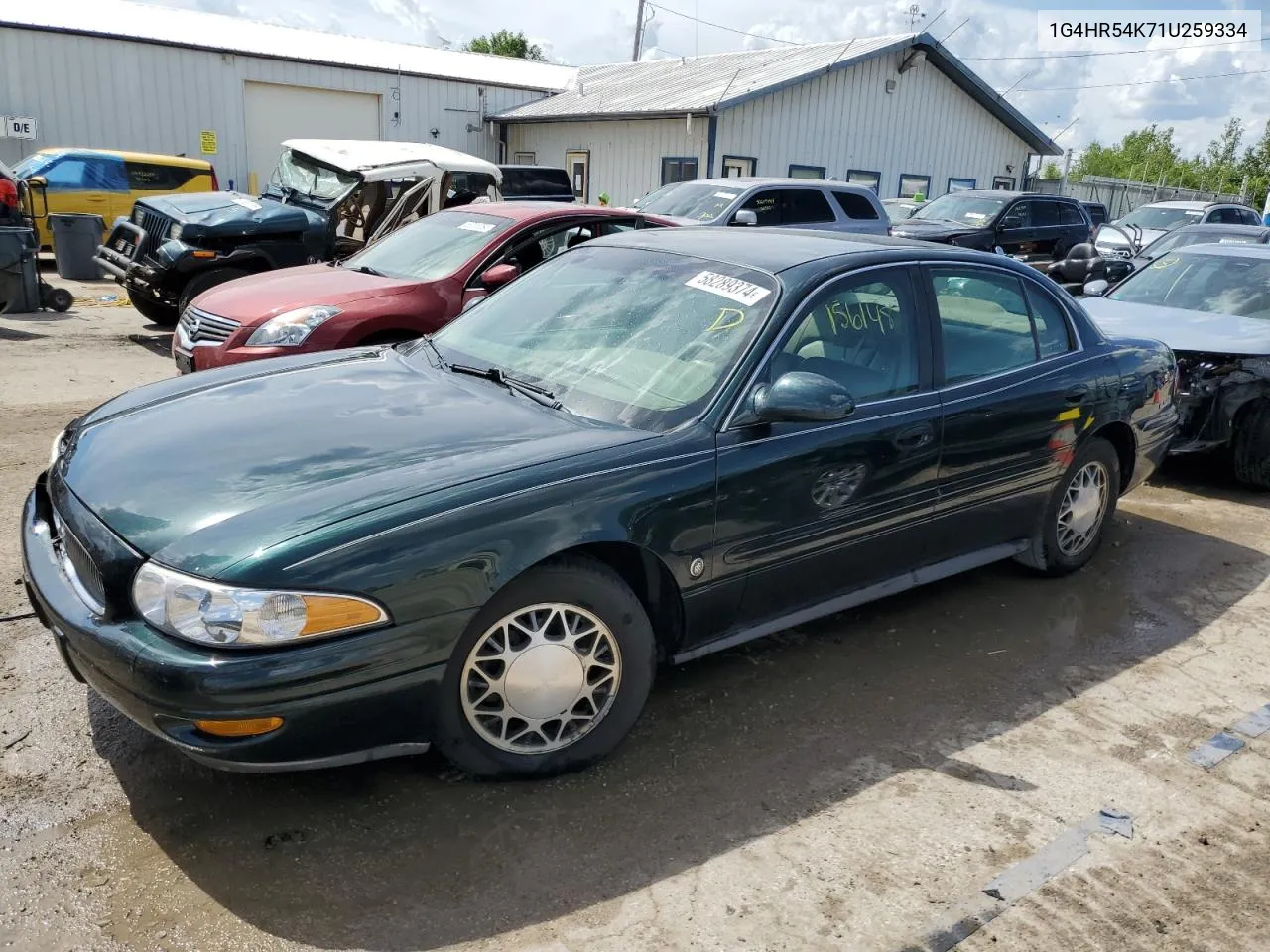 2001 Buick Lesabre Limited VIN: 1G4HR54K71U259334 Lot: 58289374