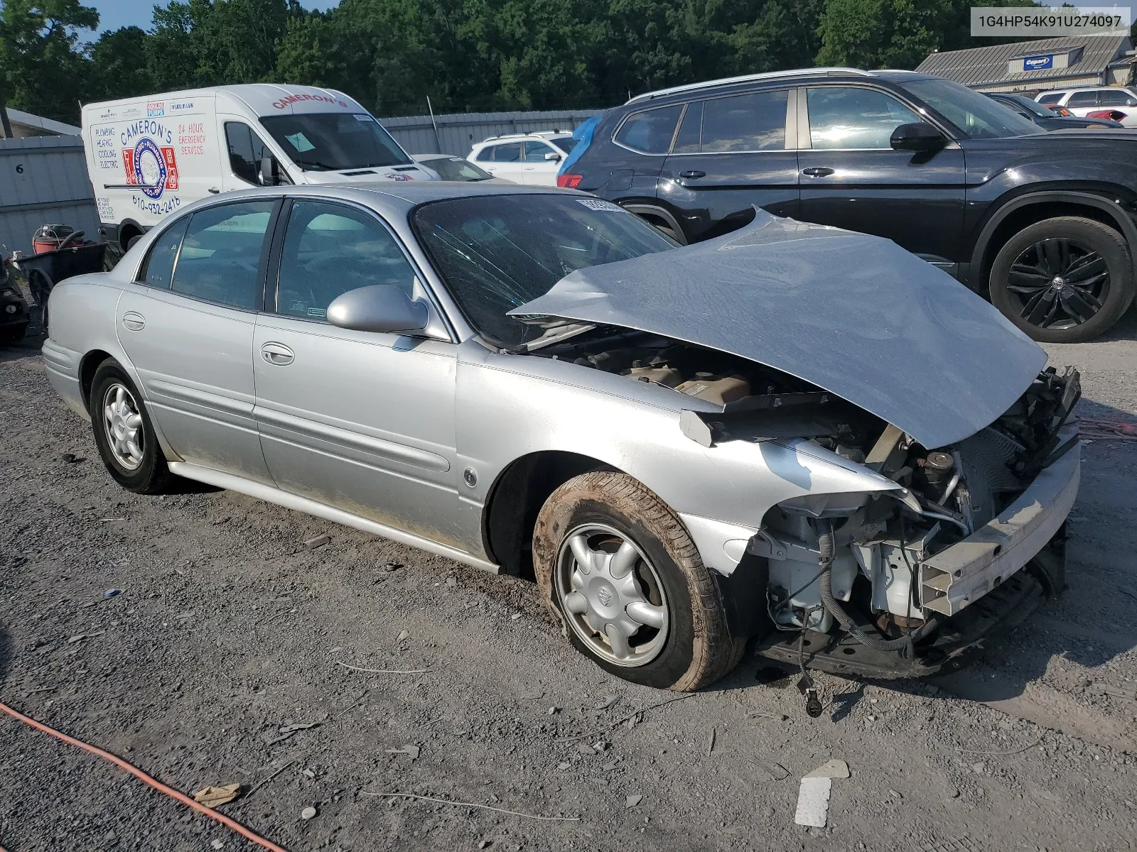 2001 Buick Lesabre Custom VIN: 1G4HP54K91U274097 Lot: 59293034