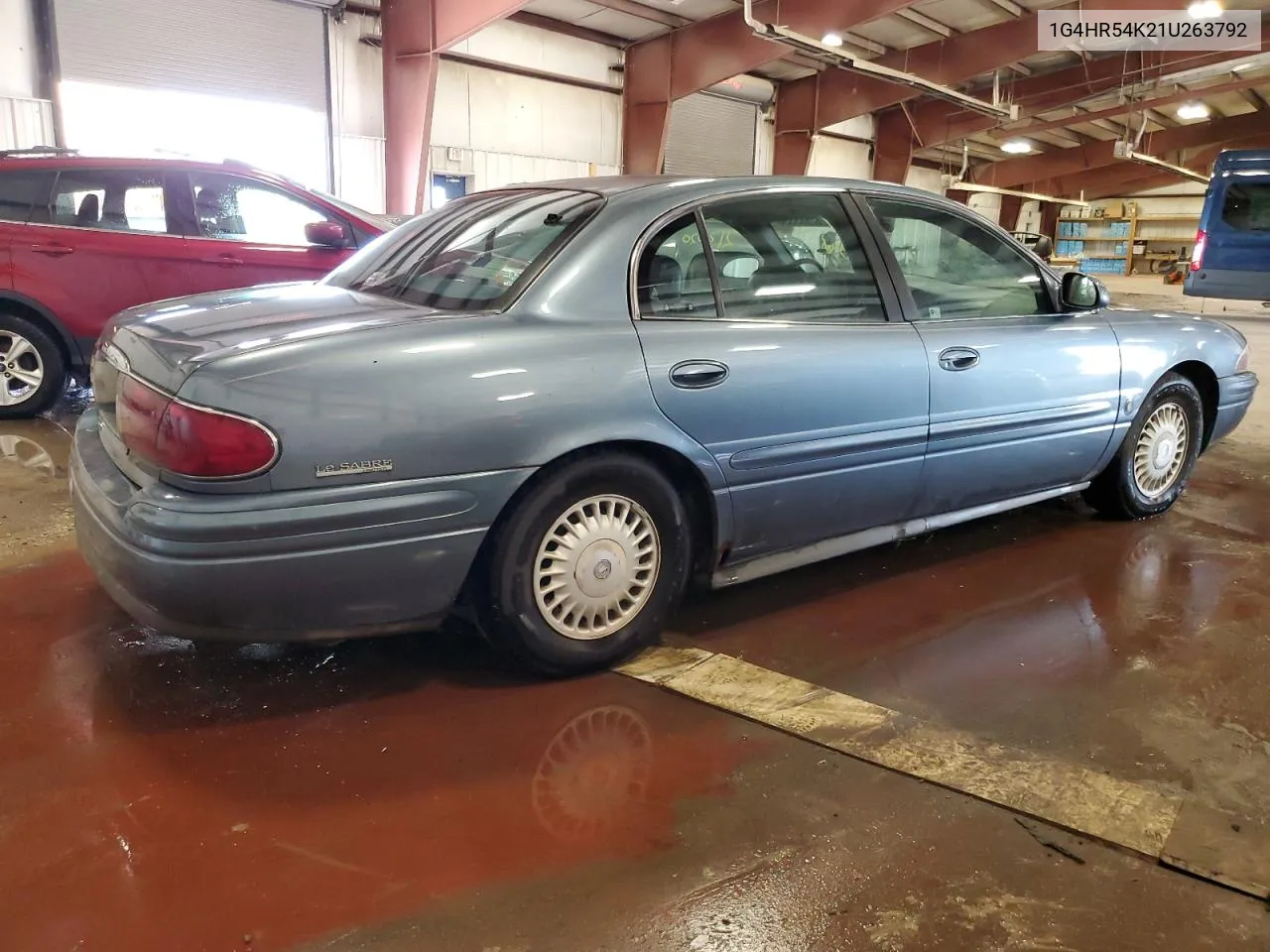 2001 Buick Lesabre Limited VIN: 1G4HR54K21U263792 Lot: 62865534