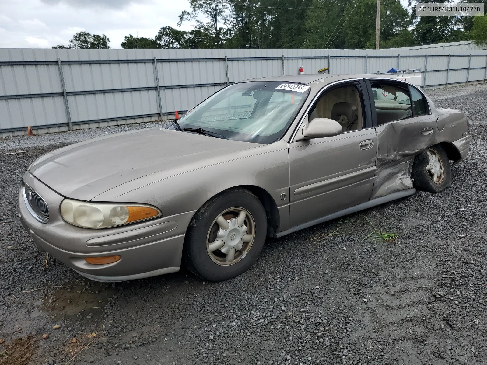 1G4HR54K31U104778 2001 Buick Lesabre Limited