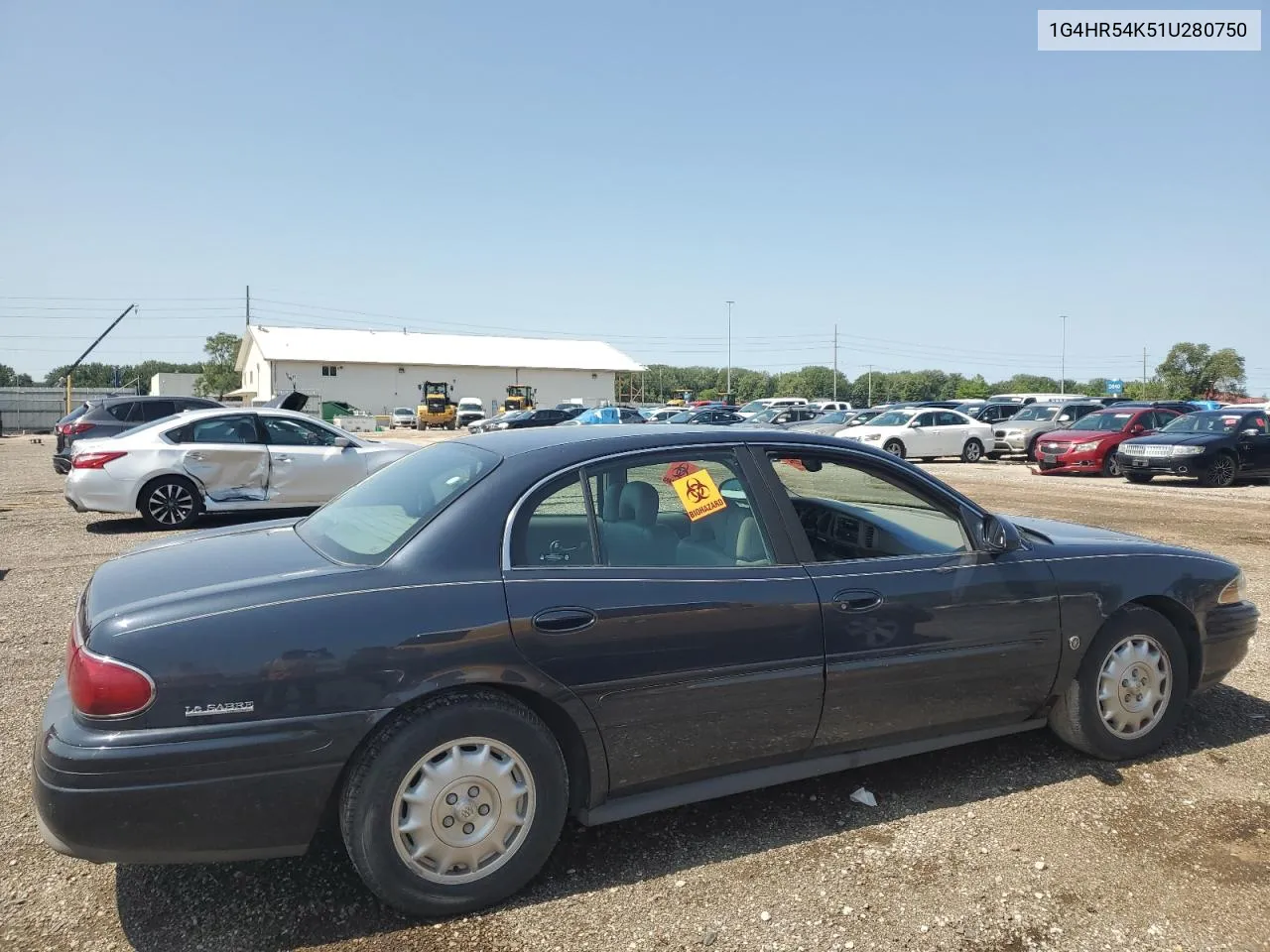 1G4HR54K51U280750 2001 Buick Lesabre Limited