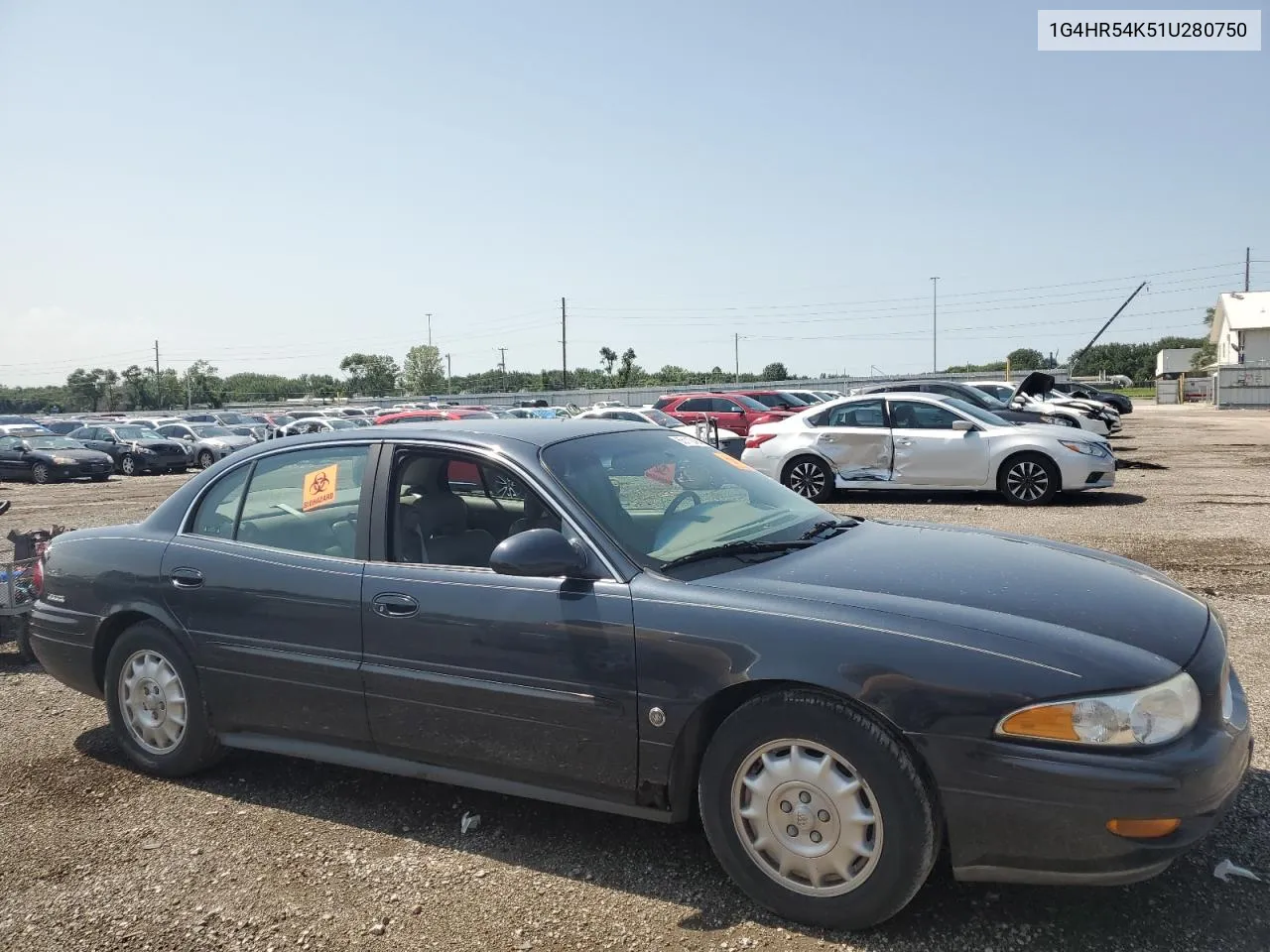 1G4HR54K51U280750 2001 Buick Lesabre Limited