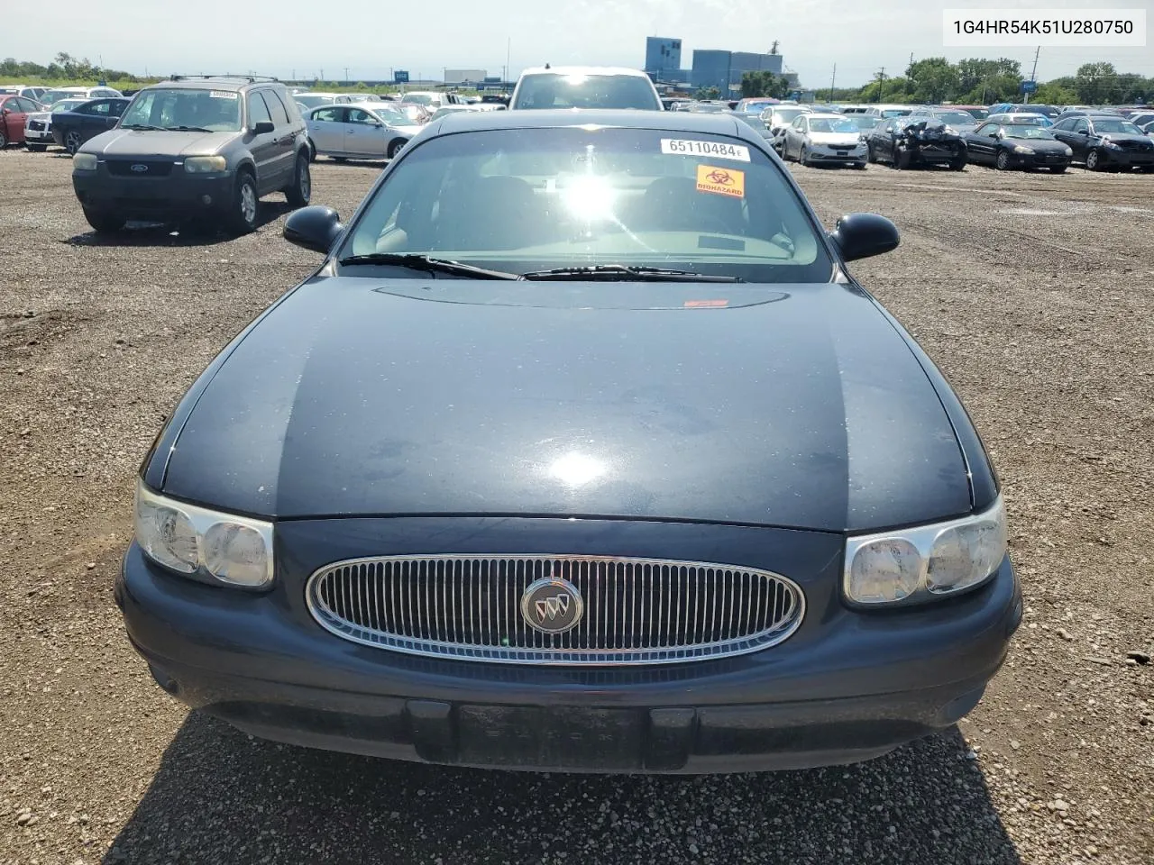 2001 Buick Lesabre Limited VIN: 1G4HR54K51U280750 Lot: 65110484