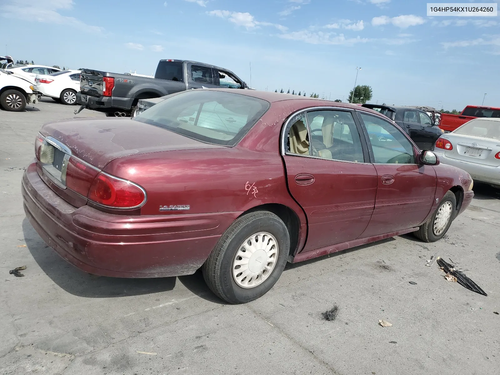 2001 Buick Lesabre Custom VIN: 1G4HP54KX1U264260 Lot: 65462344