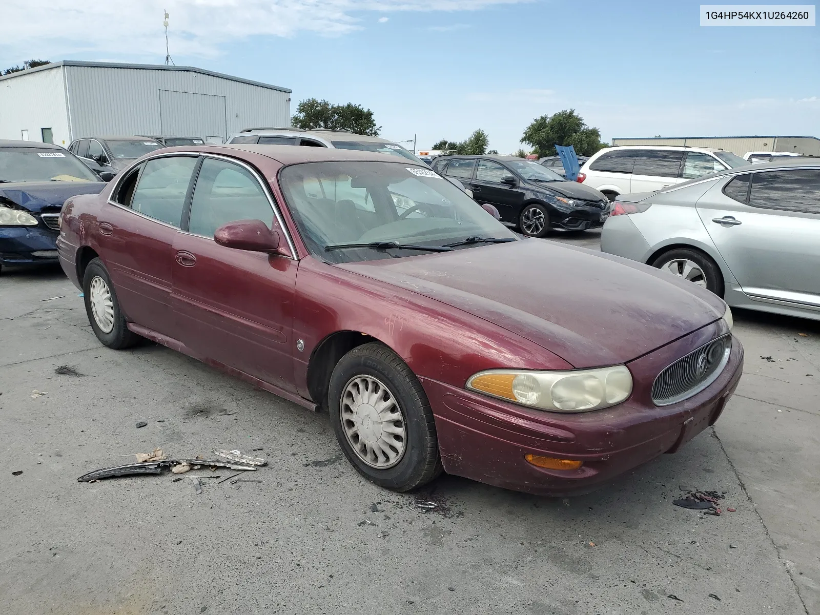 2001 Buick Lesabre Custom VIN: 1G4HP54KX1U264260 Lot: 65462344