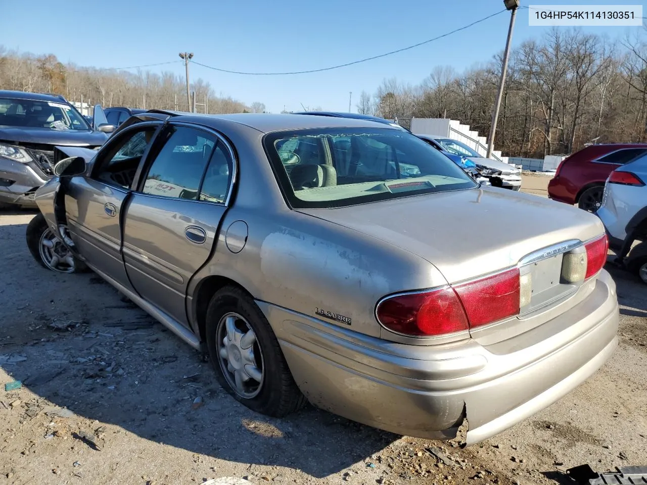 1G4HP54K114130351 2001 Buick Lesabre Custom