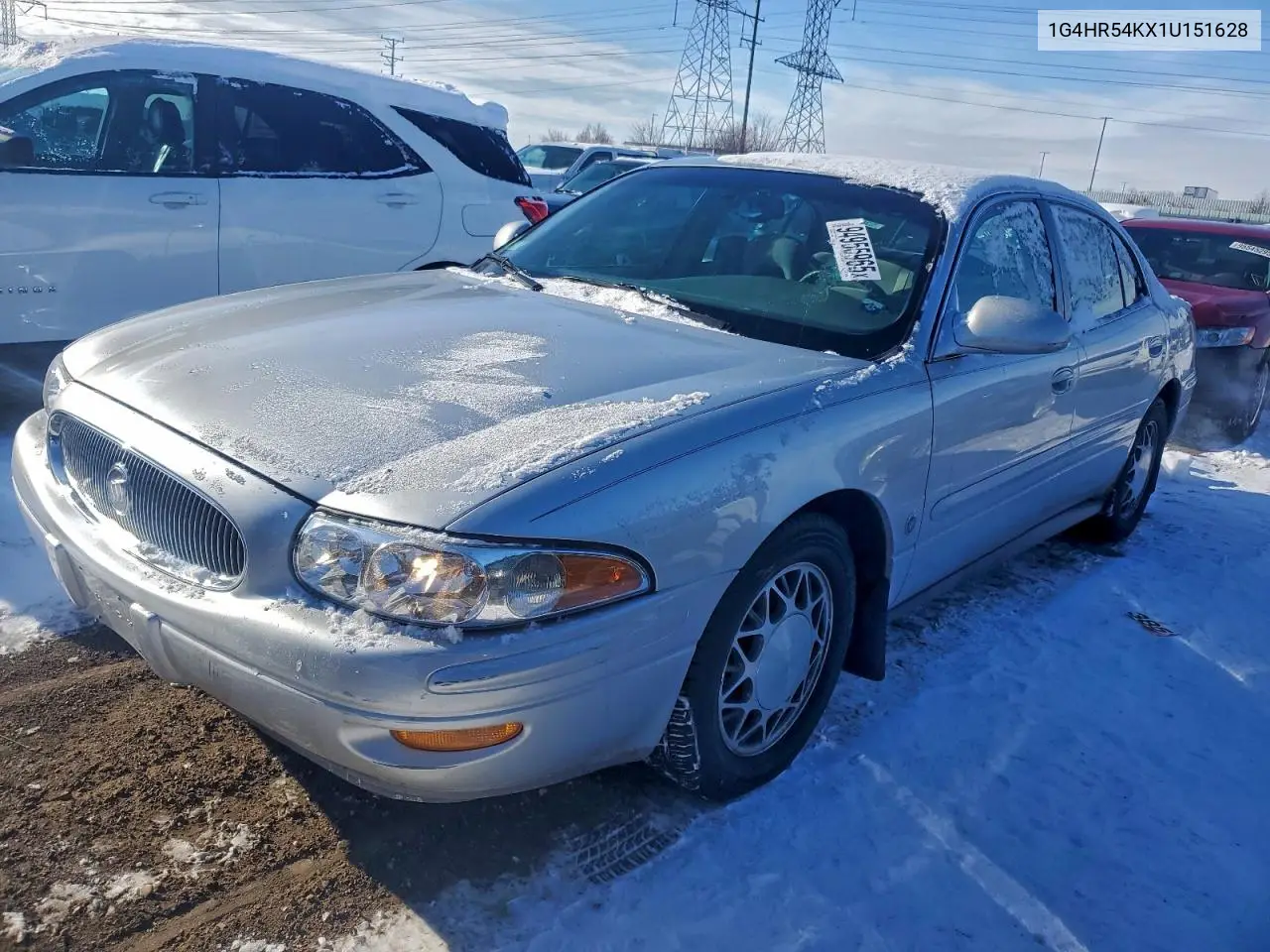 1G4HR54KX1U151628 2001 Buick Lesabre Limited