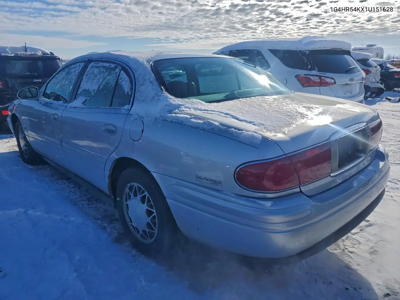1G4HR54KX1U151628 2001 Buick Lesabre Limited