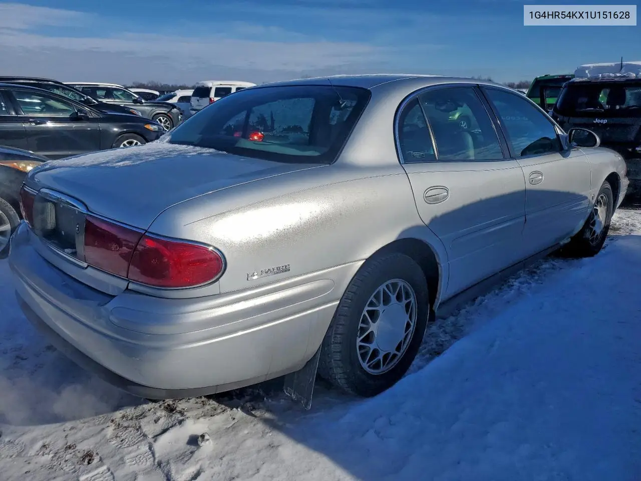 1G4HR54KX1U151628 2001 Buick Lesabre Limited