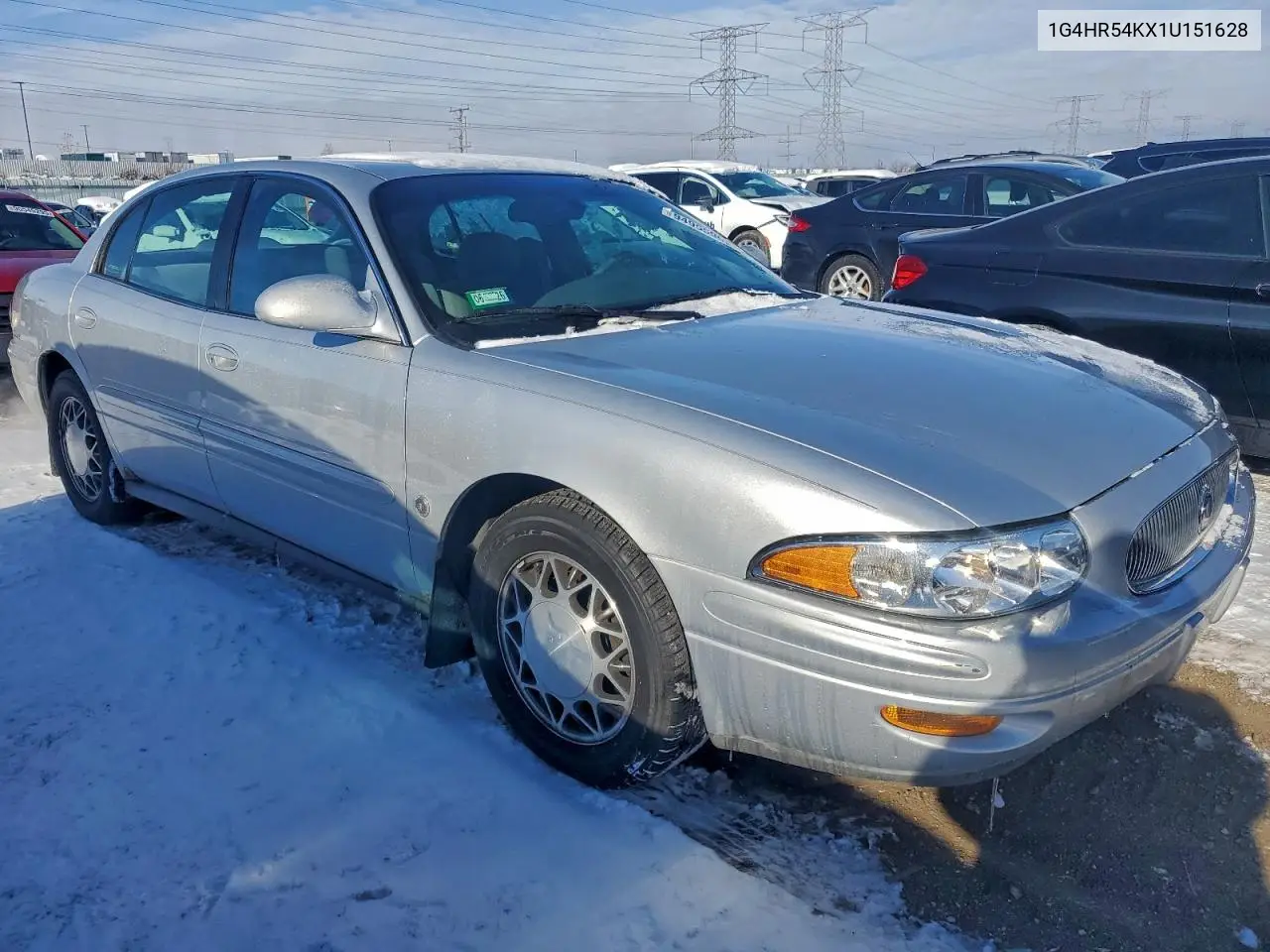 1G4HR54KX1U151628 2001 Buick Lesabre Limited