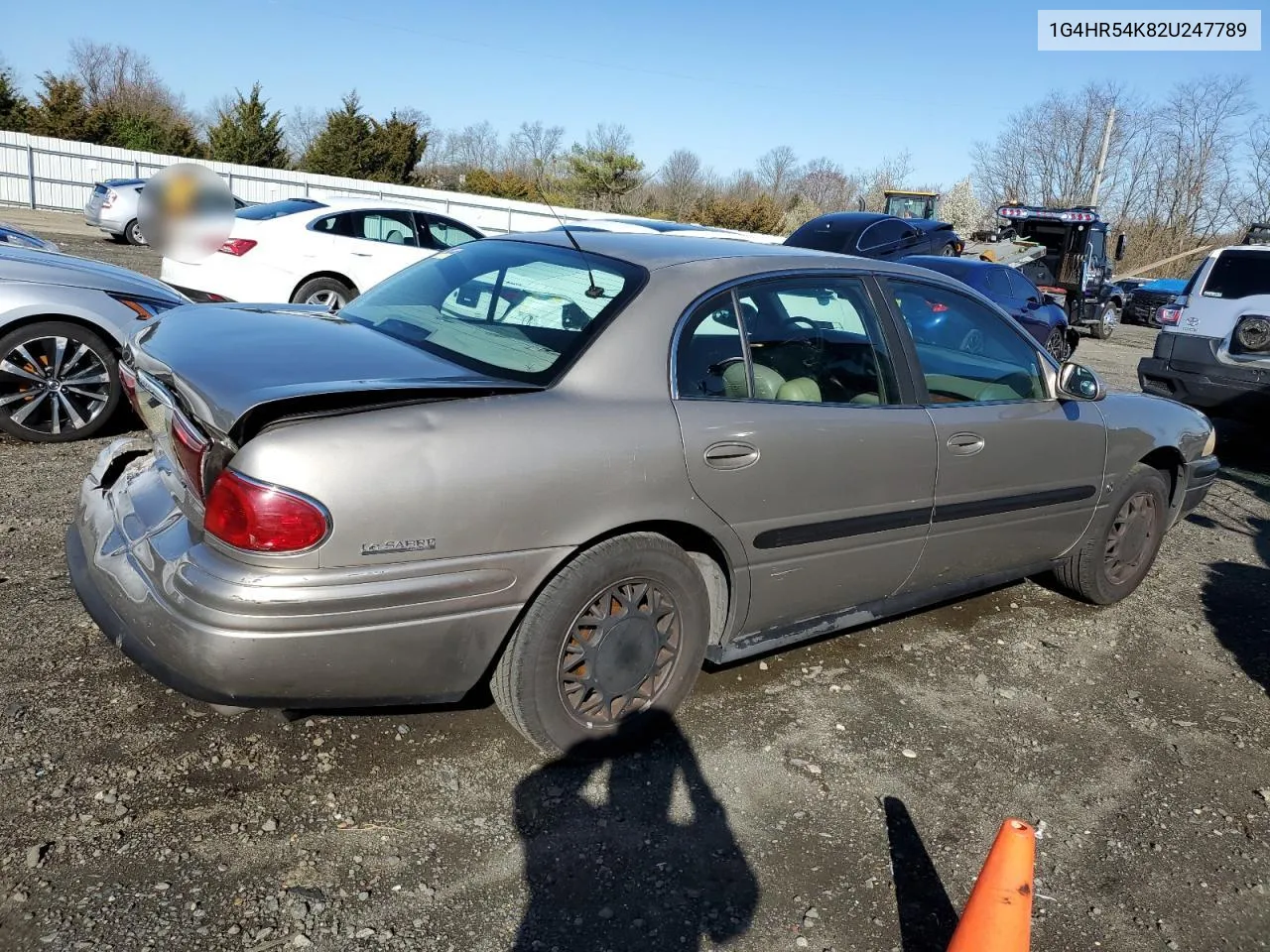 1G4HR54K82U247789 2002 Buick Lesabre Limited