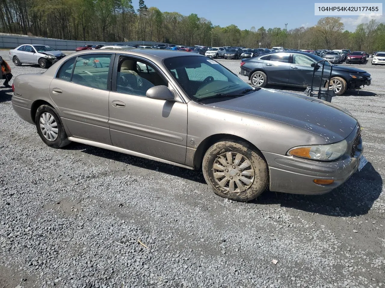 2002 Buick Lesabre Custom VIN: 1G4HP54K42U177455 Lot: 49368174