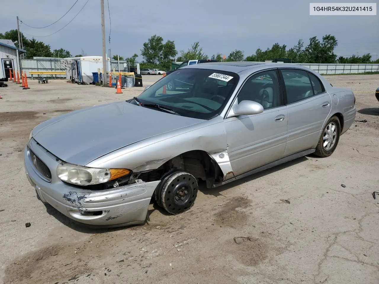 2002 Buick Lesabre Limited VIN: 1G4HR54K32U241415 Lot: 55687344