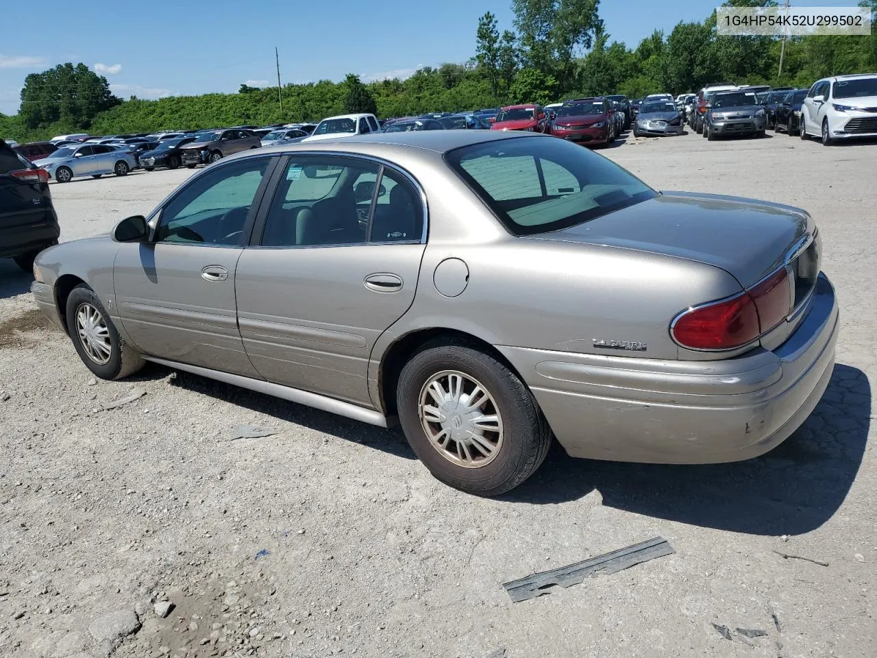 2002 Buick Lesabre Custom VIN: 1G4HP54K52U299502 Lot: 55911544