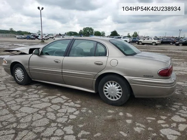 1G4HP54K42U238934 2002 Buick Lesabre Custom