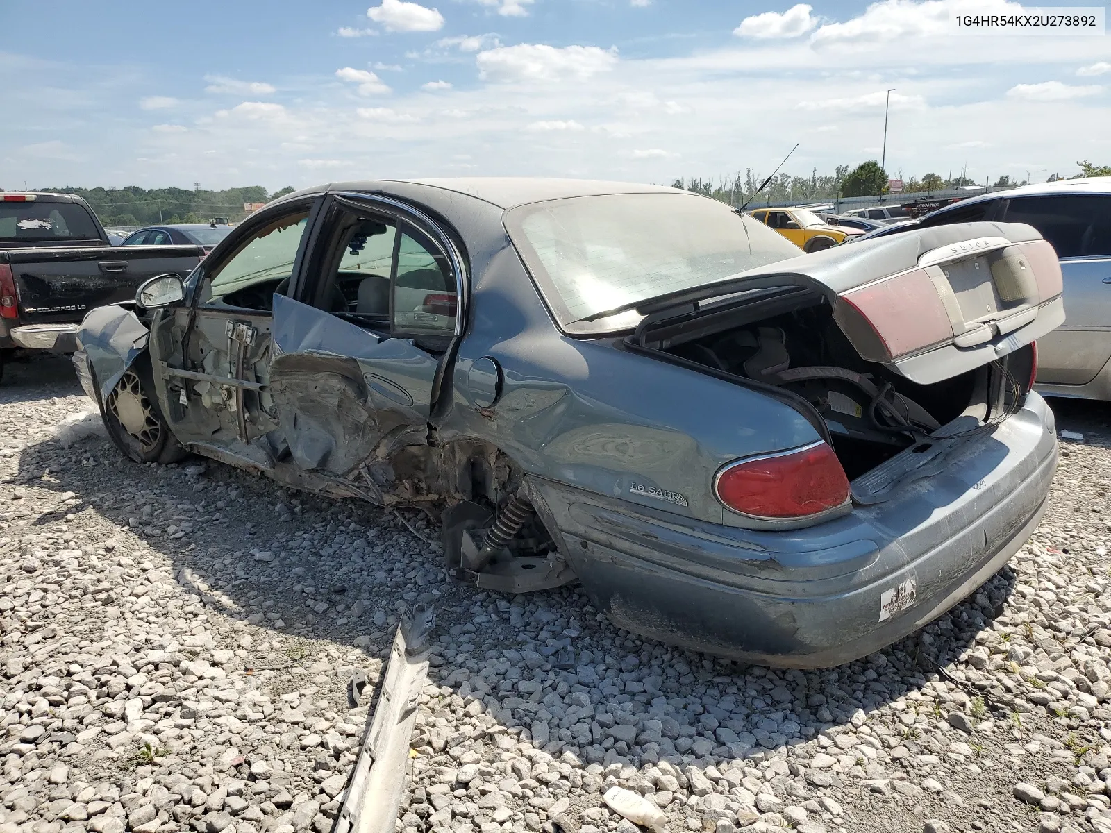 2002 Buick Lesabre Limited VIN: 1G4HR54KX2U273892 Lot: 59445154