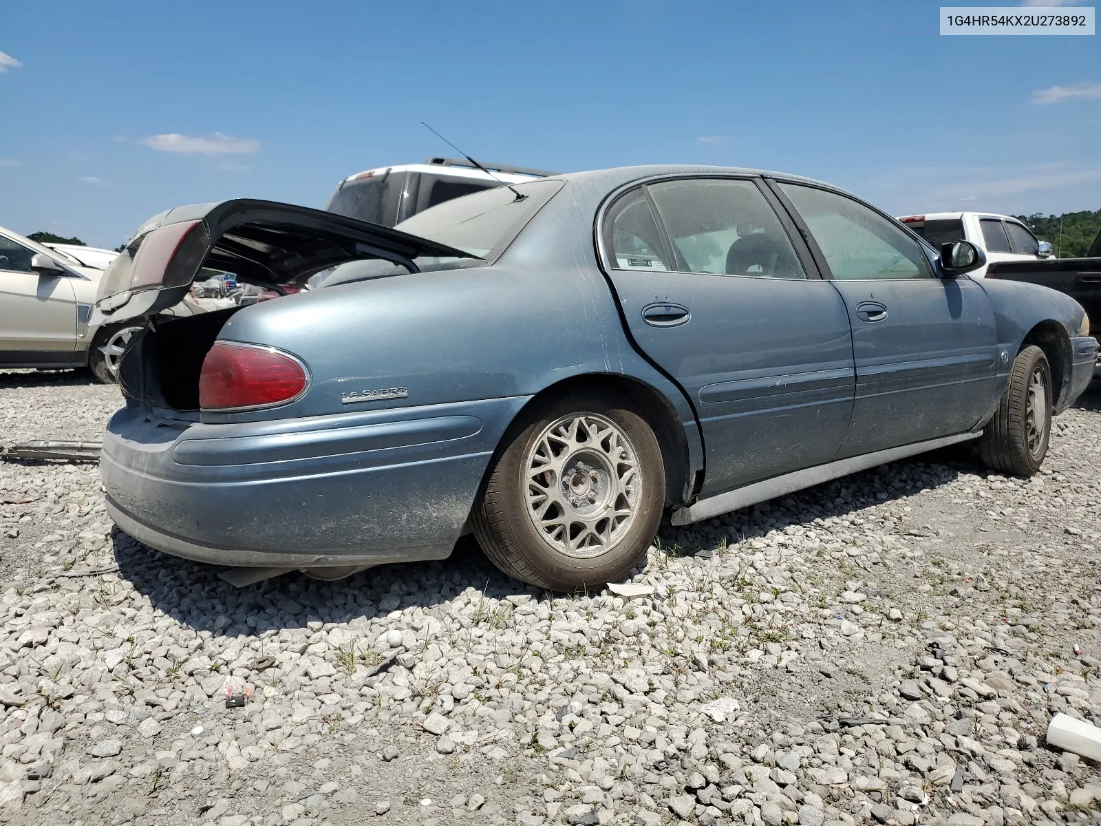 1G4HR54KX2U273892 2002 Buick Lesabre Limited