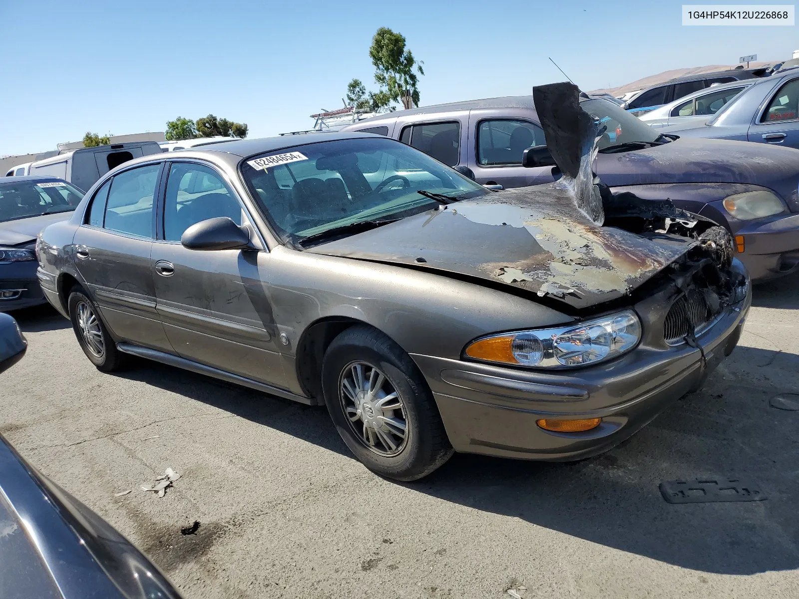 2002 Buick Lesabre Custom VIN: 1G4HP54K12U226868 Lot: 62484654