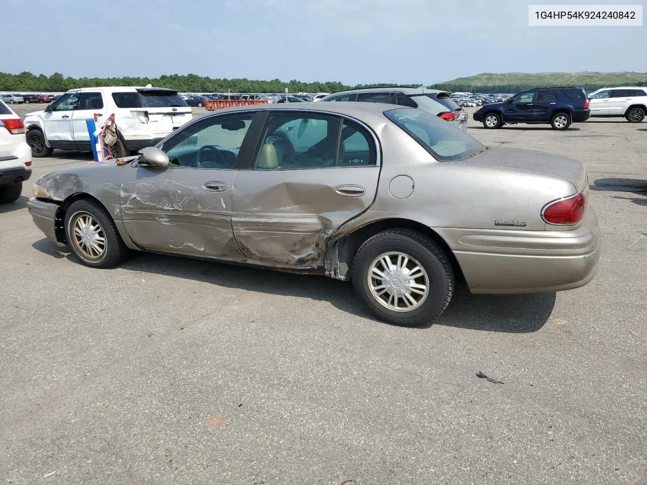 2002 Buick Lesabre Custom VIN: 1G4HP54K924240842 Lot: 62624384