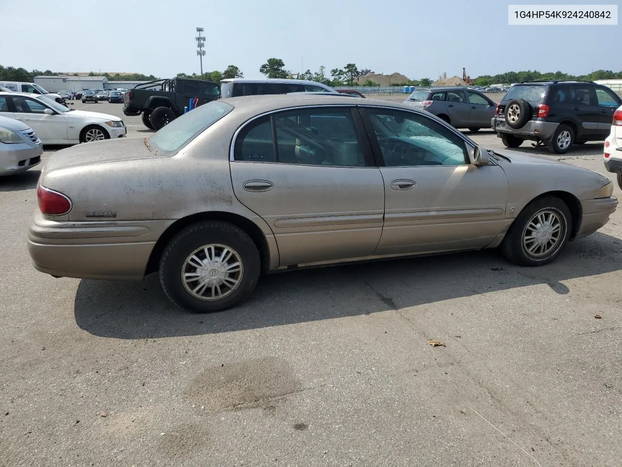 2002 Buick Lesabre Custom VIN: 1G4HP54K924240842 Lot: 62624384