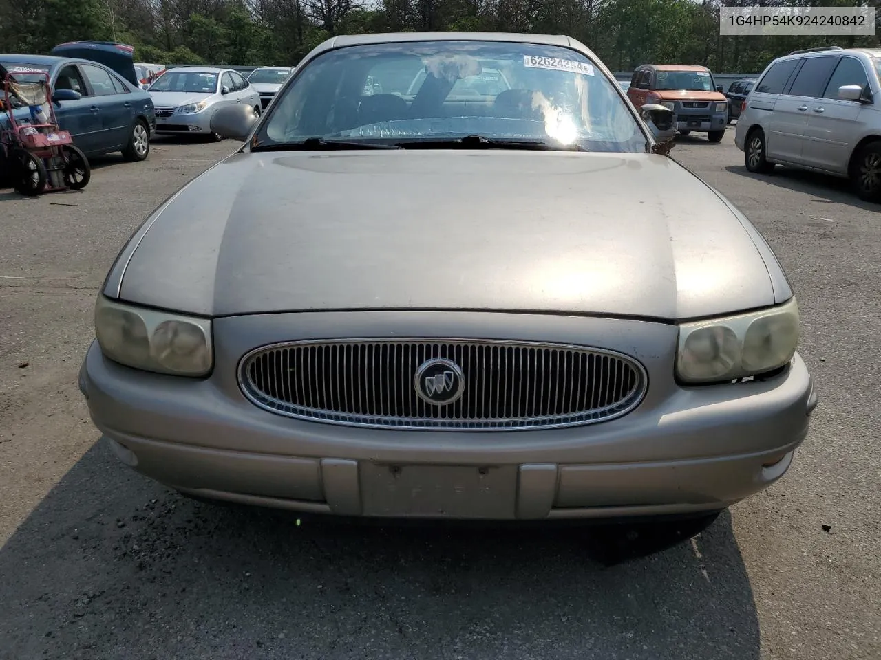 2002 Buick Lesabre Custom VIN: 1G4HP54K924240842 Lot: 62624384