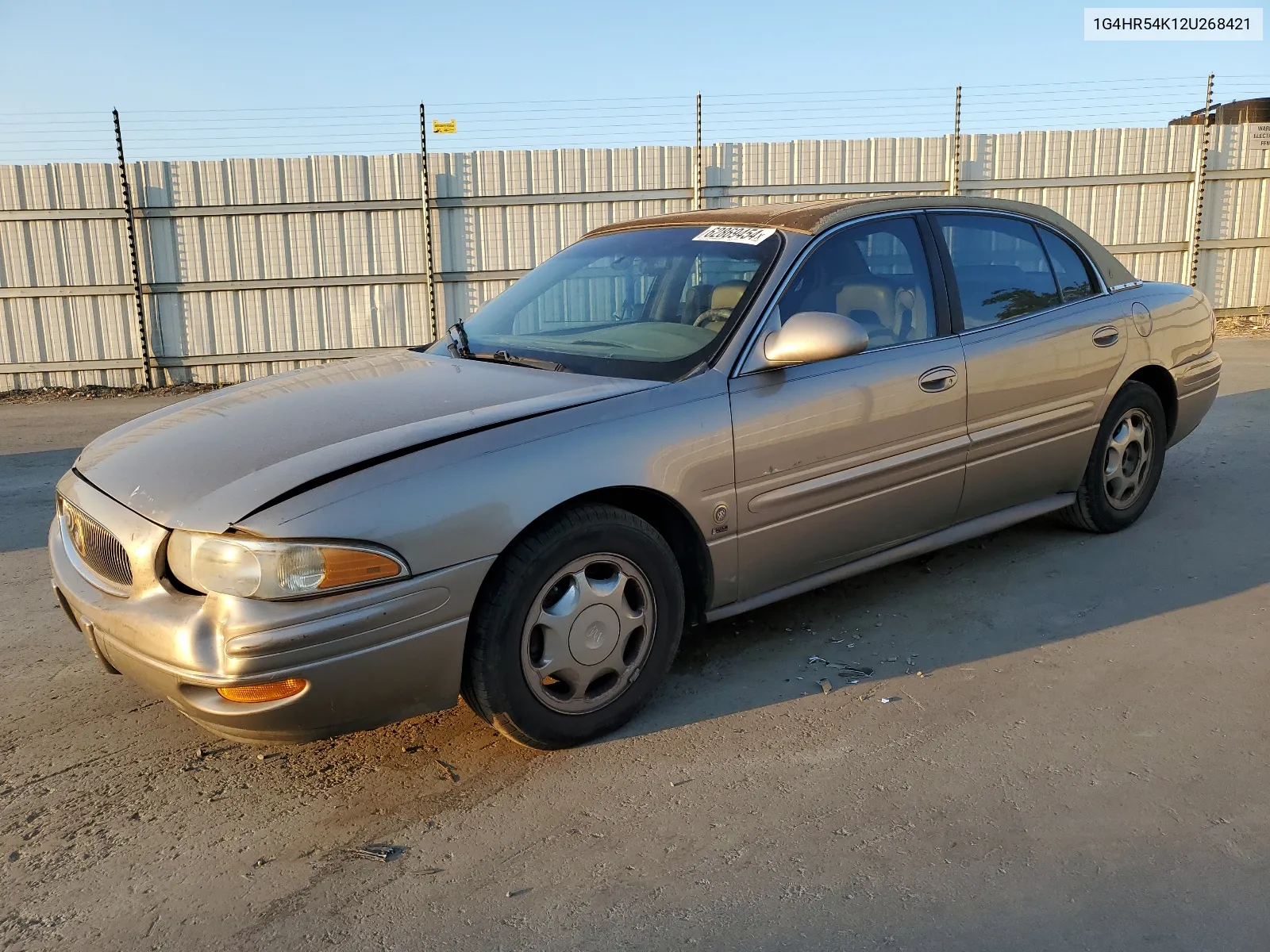 2002 Buick Lesabre Limited VIN: 1G4HR54K12U268421 Lot: 62869454