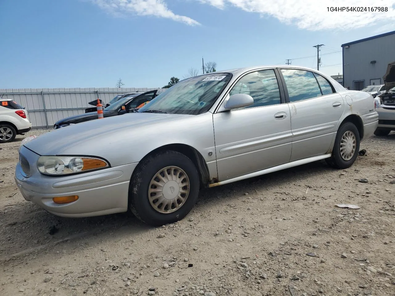 2002 Buick Lesabre Custom VIN: 1G4HP54K024167988 Lot: 62871674