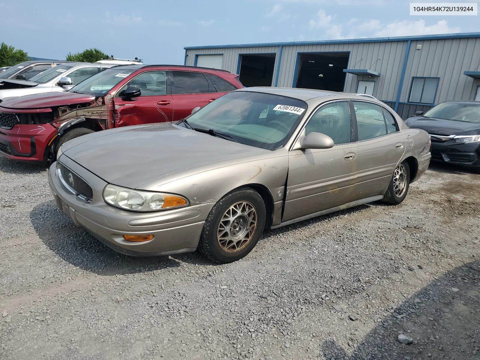 2002 Buick Lesabre Limited VIN: 1G4HR54K72U139244 Lot: 63961344