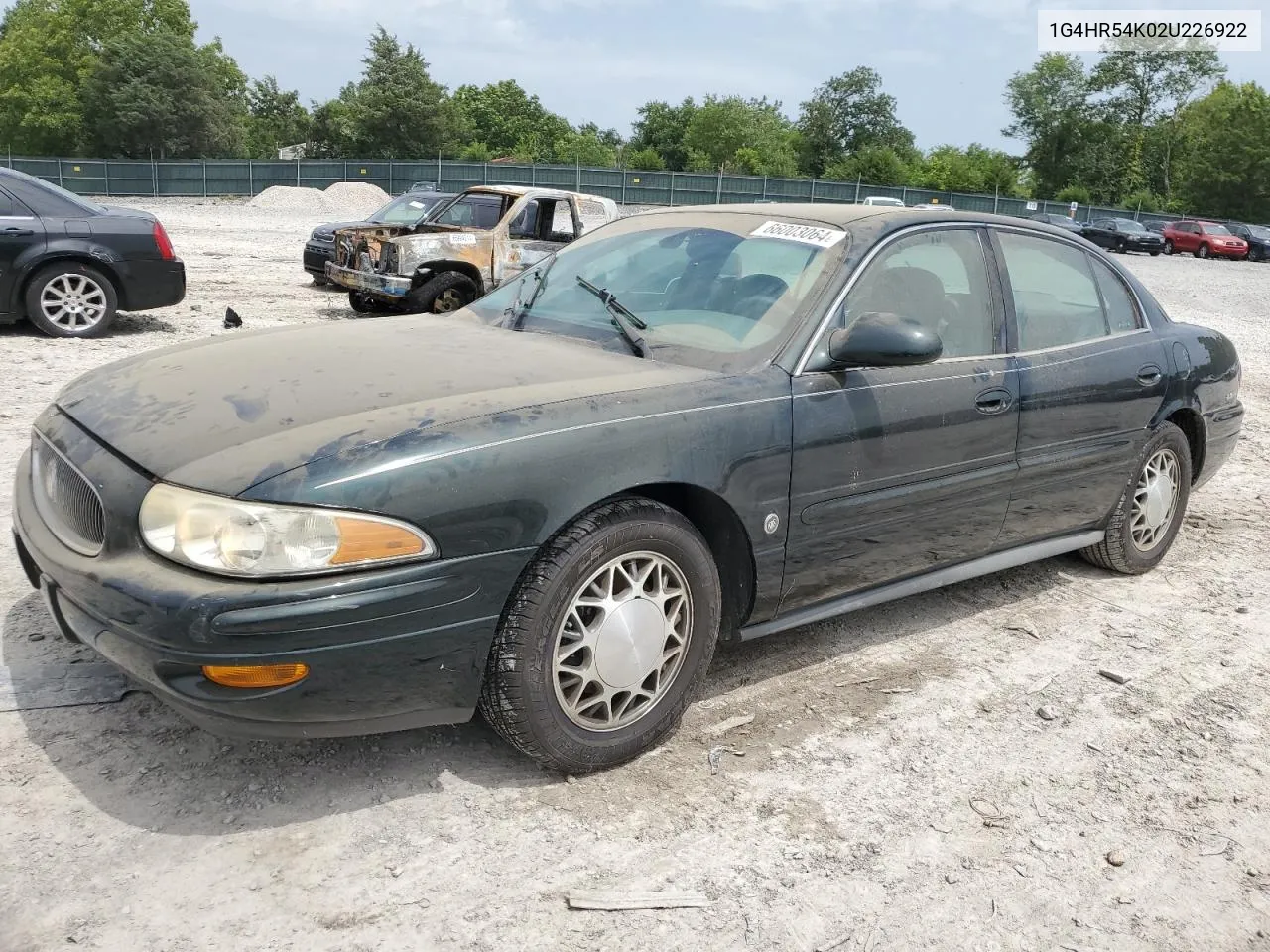 2002 Buick Lesabre Limited VIN: 1G4HR54K02U226922 Lot: 66003064