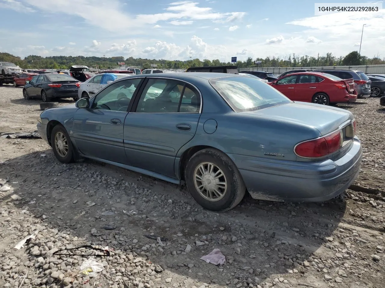 2002 Buick Lesabre Custom VIN: 1G4HP54K22U292863 Lot: 71776884