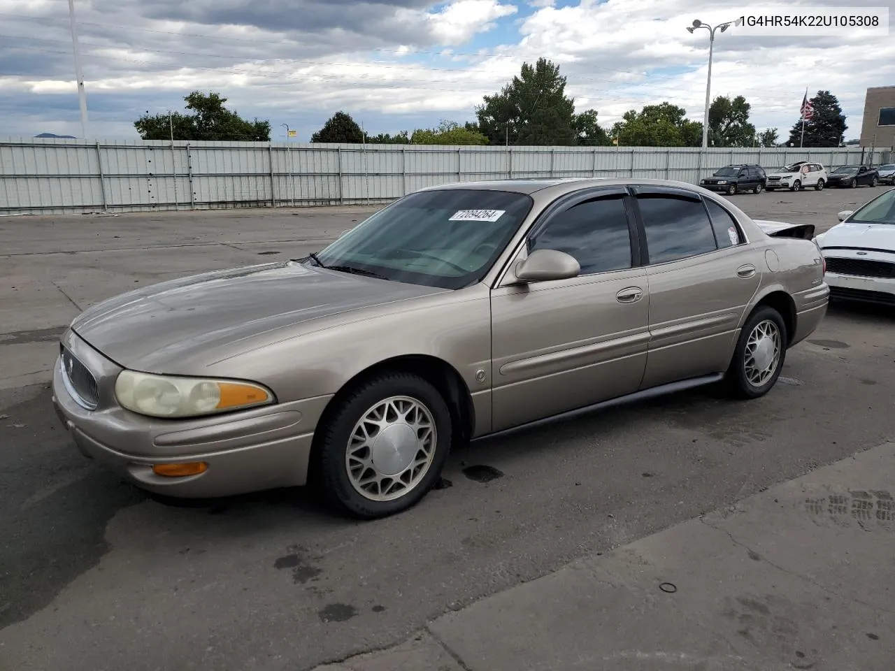 2002 Buick Lesabre Limited VIN: 1G4HR54K22U105308 Lot: 72094264