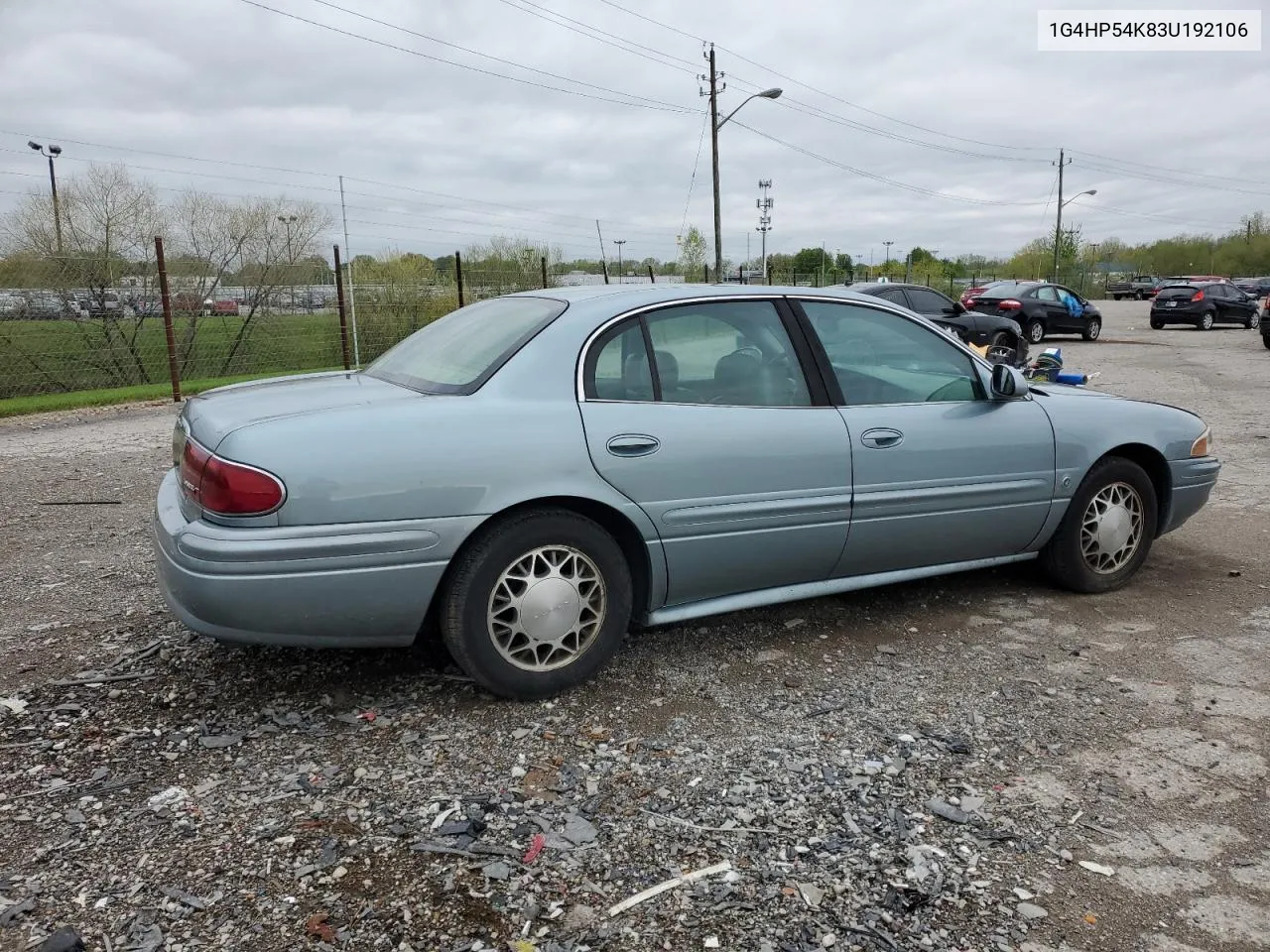 2003 Buick Lesabre Custom VIN: 1G4HP54K83U192106 Lot: 51217234