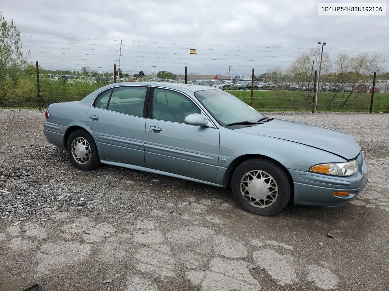 2003 Buick Lesabre Custom VIN: 1G4HP54K83U192106 Lot: 51217234